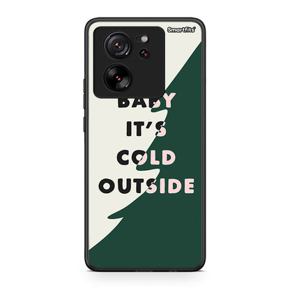 Xiaomi 13T Cold Outside θήκη από τη Smartfits με σχέδιο στο πίσω μέρος και μαύρο περίβλημα | Smartphone case with colorful back and black bezels by Smartfits