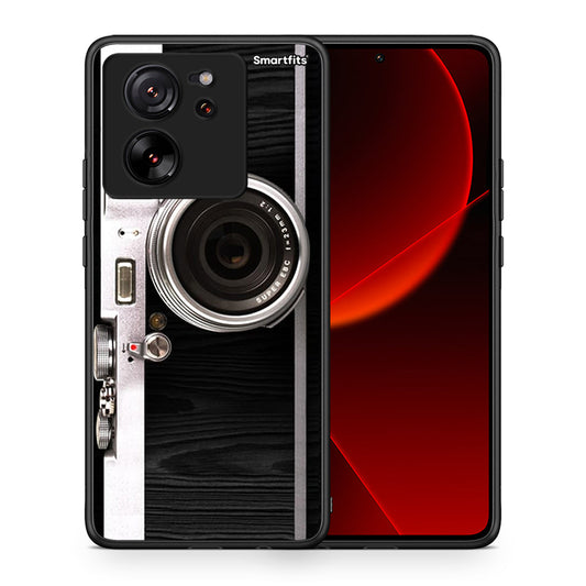 Θήκη Xiaomi 13T Emily In Paris από τη Smartfits με σχέδιο στο πίσω μέρος και μαύρο περίβλημα | Xiaomi 13T Emily In Paris case with colorful back and black bezels