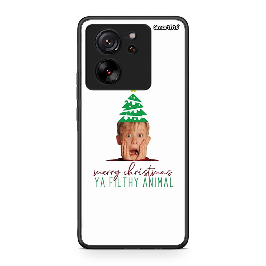 Xiaomi 13T Filthy Animal θήκη από τη Smartfits με σχέδιο στο πίσω μέρος και μαύρο περίβλημα | Smartphone case with colorful back and black bezels by Smartfits