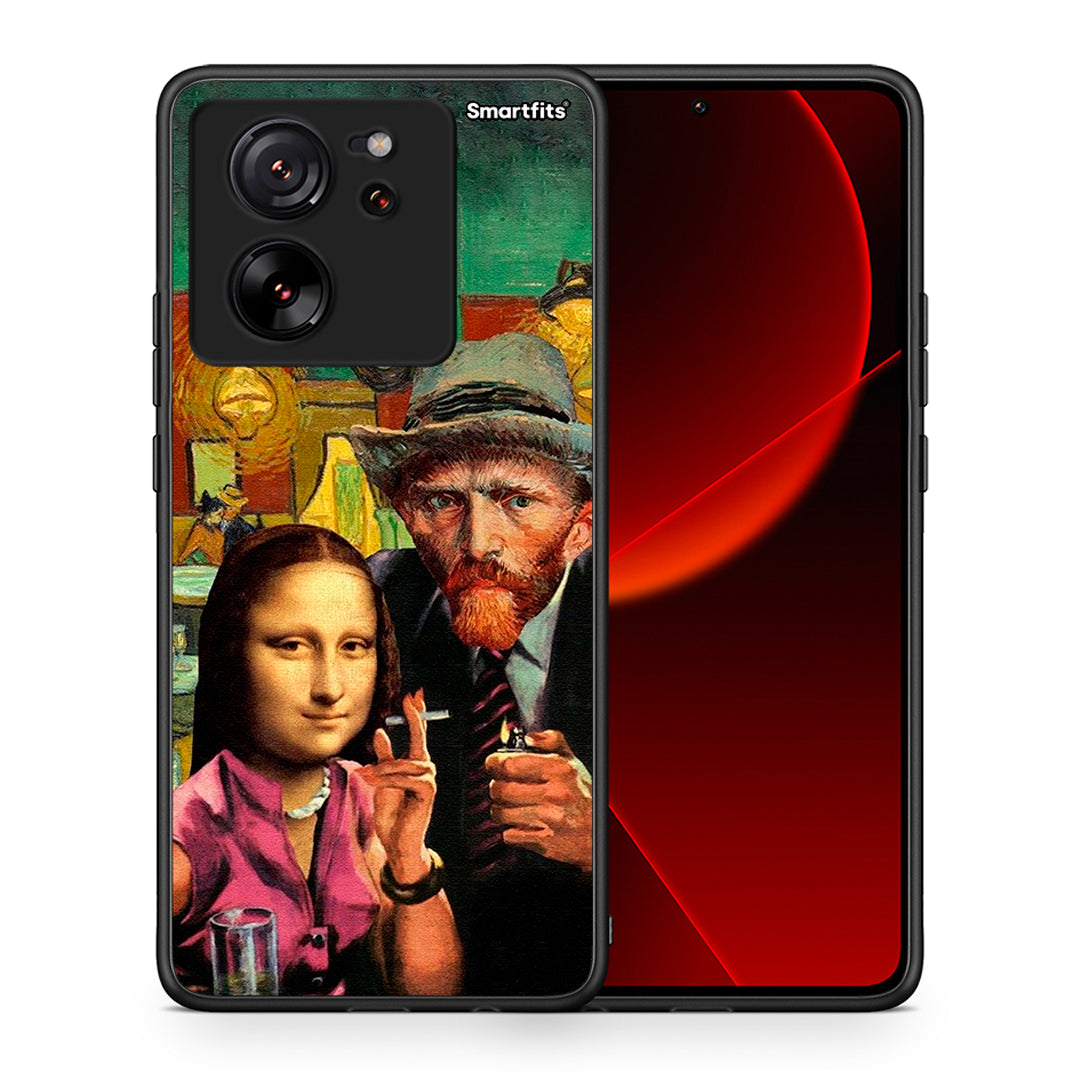 Θήκη Xiaomi 13T Funny Art από τη Smartfits με σχέδιο στο πίσω μέρος και μαύρο περίβλημα | Xiaomi 13T Funny Art case with colorful back and black bezels