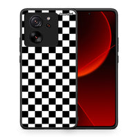 Thumbnail for Θήκη Xiaomi 13T Squares Geometric από τη Smartfits με σχέδιο στο πίσω μέρος και μαύρο περίβλημα | Xiaomi 13T Squares Geometric case with colorful back and black bezels