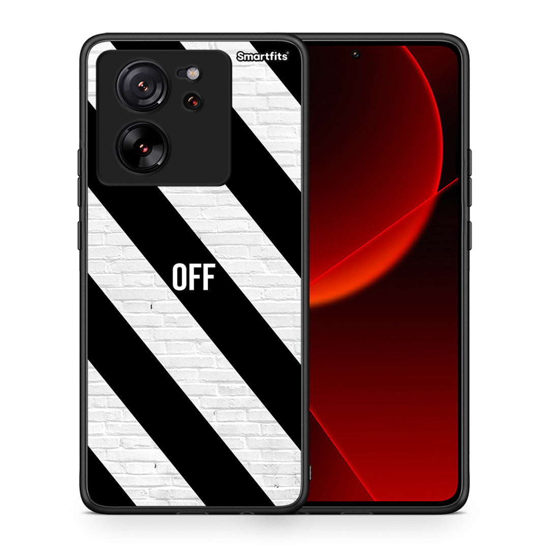 Θήκη Xiaomi 13T Get Off από τη Smartfits με σχέδιο στο πίσω μέρος και μαύρο περίβλημα | Xiaomi 13T Get Off case with colorful back and black bezels