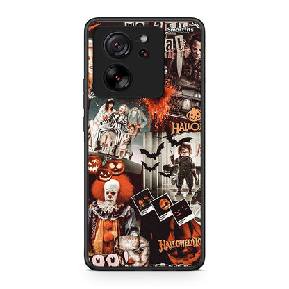 Xiaomi 13T Halloween Spooky Season Θήκη από τη Smartfits με σχέδιο στο πίσω μέρος και μαύρο περίβλημα | Smartphone case with colorful back and black bezels by Smartfits