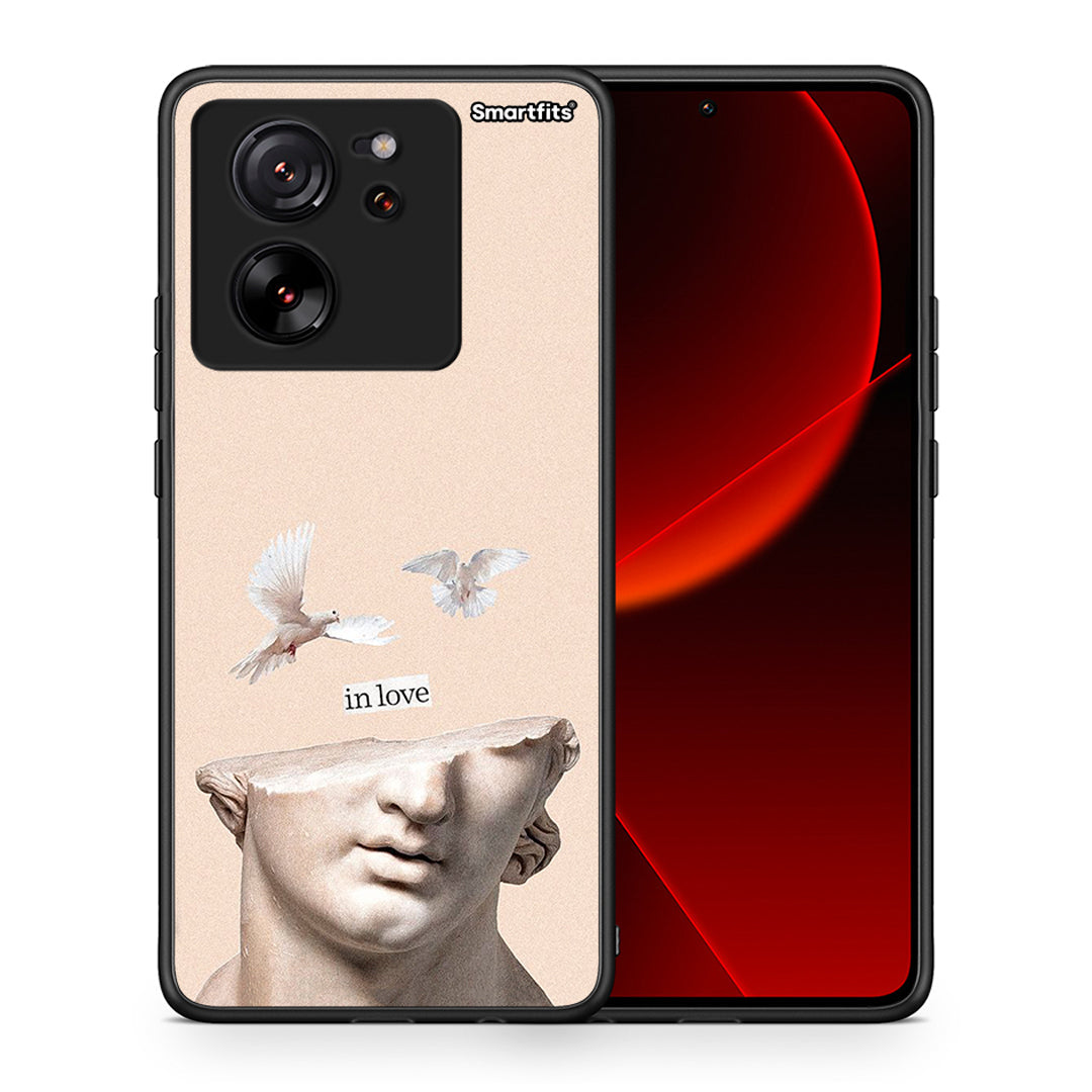 Θήκη Xiaomi 13T In Love από τη Smartfits με σχέδιο στο πίσω μέρος και μαύρο περίβλημα | Xiaomi 13T In Love case with colorful back and black bezels