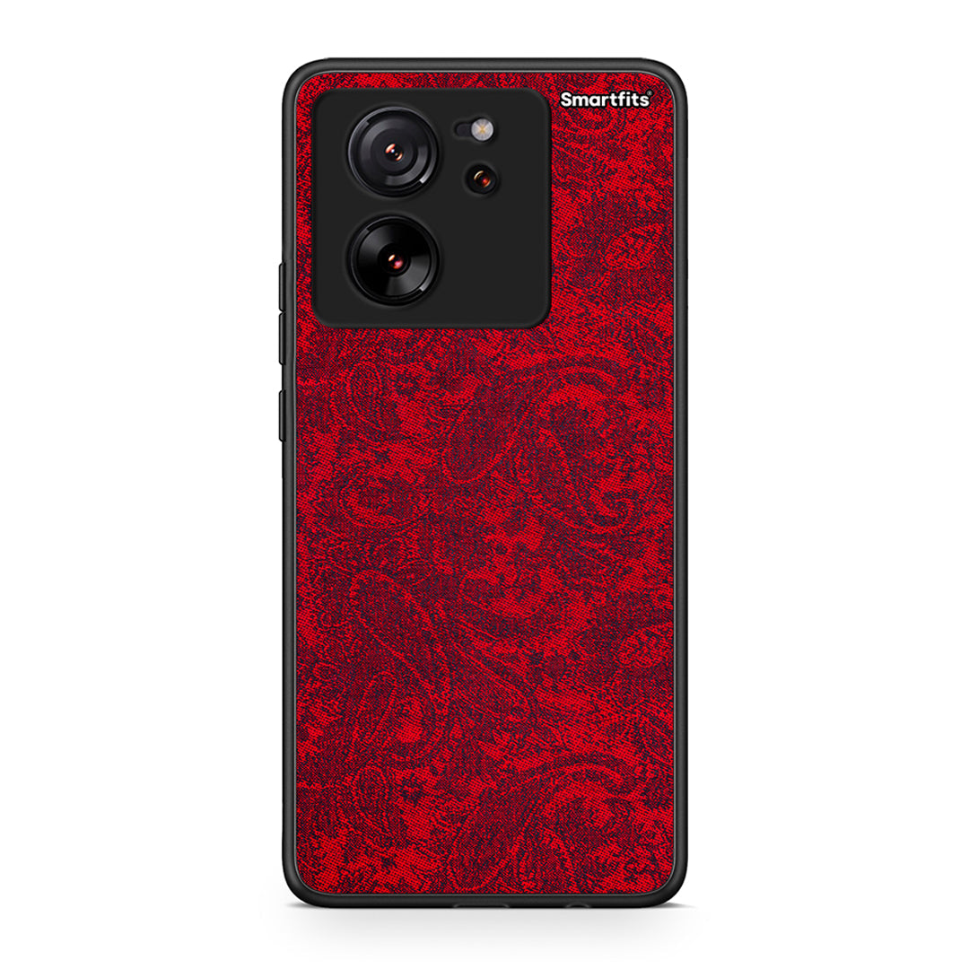Xiaomi 13T Paisley Cashmere θήκη από τη Smartfits με σχέδιο στο πίσω μέρος και μαύρο περίβλημα | Smartphone case with colorful back and black bezels by Smartfits