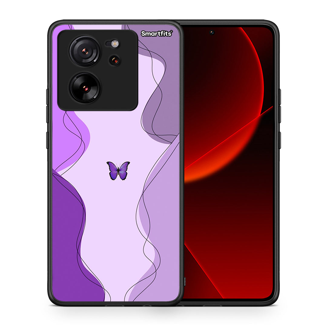 Purple Mariposa - Xiaomi 13T θήκη