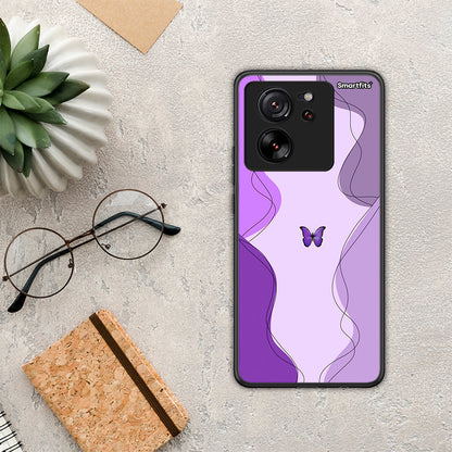 Purple Mariposa - Xiaomi 13T θήκη