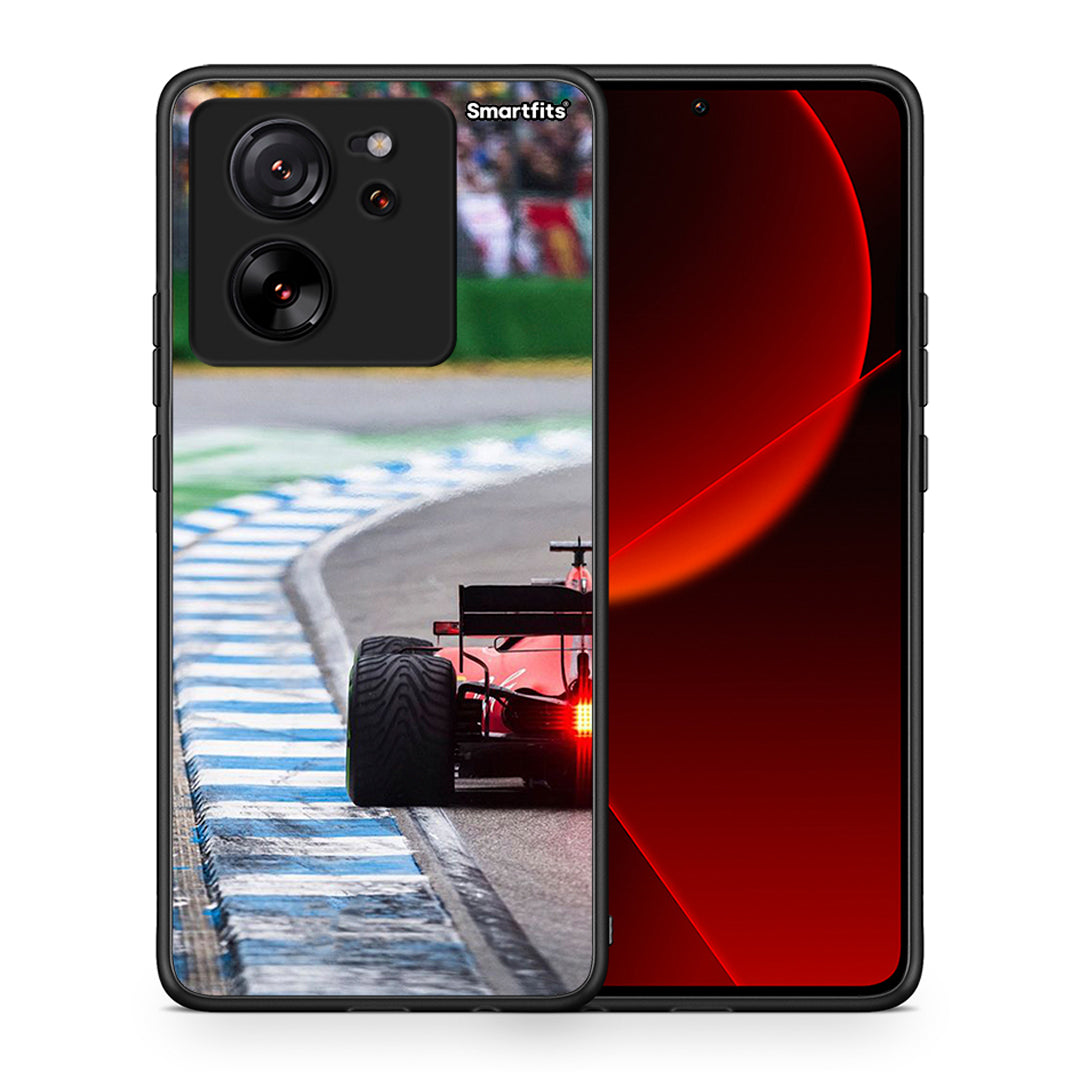 Θήκη Xiaomi 13T Racing Vibes από τη Smartfits με σχέδιο στο πίσω μέρος και μαύρο περίβλημα | Xiaomi 13T Racing Vibes case with colorful back and black bezels