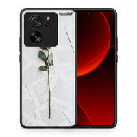 Thumbnail for Θήκη Xiaomi 13T Red Rose από τη Smartfits με σχέδιο στο πίσω μέρος και μαύρο περίβλημα | Xiaomi 13T Red Rose case with colorful back and black bezels