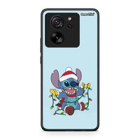 Thumbnail for Xiaomi 13T Santa Stich θήκη από τη Smartfits με σχέδιο στο πίσω μέρος και μαύρο περίβλημα | Smartphone case with colorful back and black bezels by Smartfits