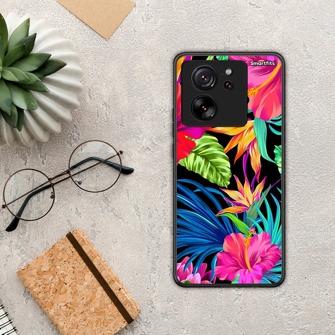 Tropical Flowers - Xiaomi 13T θήκη