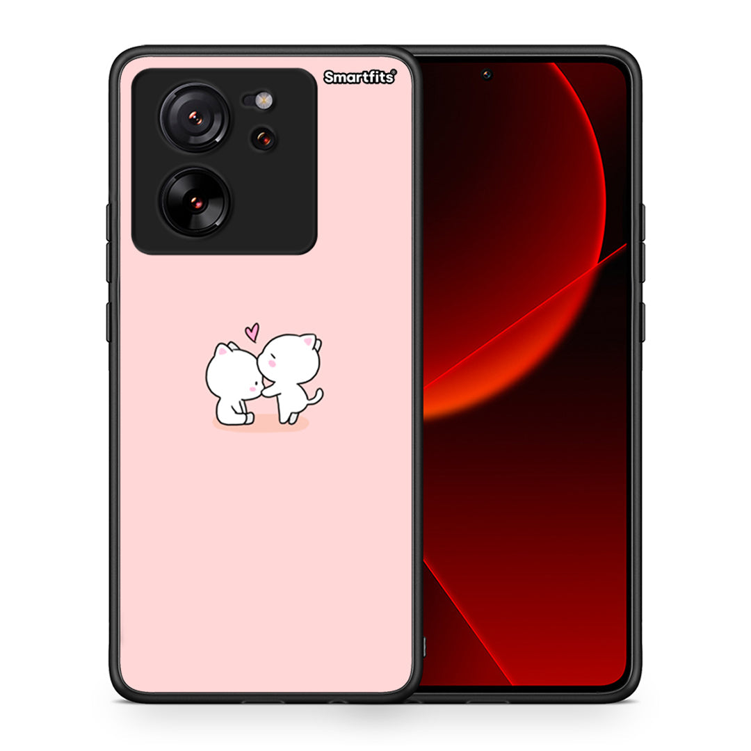 Θήκη Xiaomi 13T Love Valentine από τη Smartfits με σχέδιο στο πίσω μέρος και μαύρο περίβλημα | Xiaomi 13T Love Valentine case with colorful back and black bezels