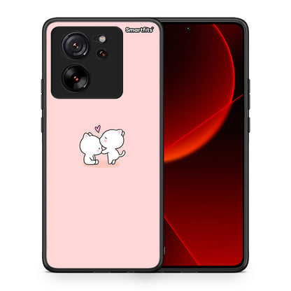 Θήκη Xiaomi 13T Love Valentine από τη Smartfits με σχέδιο στο πίσω μέρος και μαύρο περίβλημα | Xiaomi 13T Love Valentine case with colorful back and black bezels