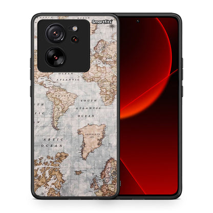 World Map - Xiaomi 13T θήκη