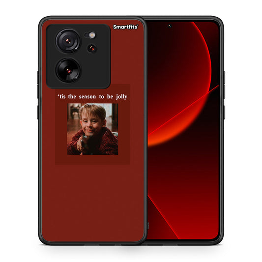 Θήκη Xiaomi 13T Xmas Ultimate Spirit από τη Smartfits με σχέδιο στο πίσω μέρος και μαύρο περίβλημα | Xiaomi 13T Xmas Ultimate Spirit case with colorful back and black bezels