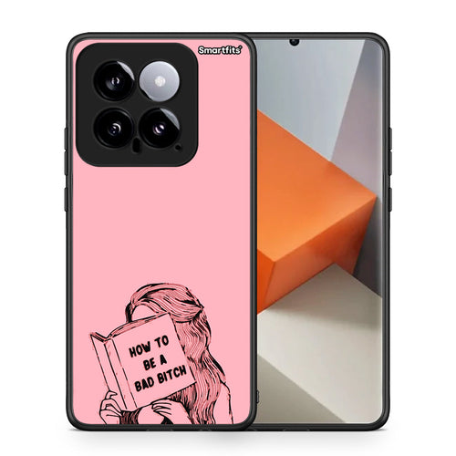 Θήκη Xiaomi 14 5G Bad Bitch από τη Smartfits με σχέδιο στο πίσω μέρος και μαύρο περίβλημα | Xiaomi 14 5G Bad Bitch case with colorful back and black bezels