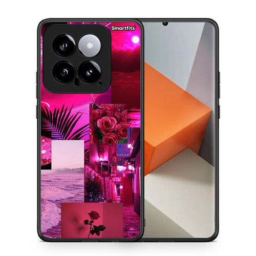 Collage Red Roses - Xiaomi 14 5G θήκη