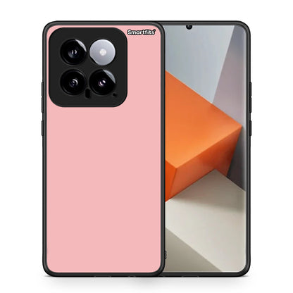 Θήκη Xiaomi 14 5G Nude Color από τη Smartfits με σχέδιο στο πίσω μέρος και μαύρο περίβλημα | Xiaomi 14 5G Nude Color case with colorful back and black bezels