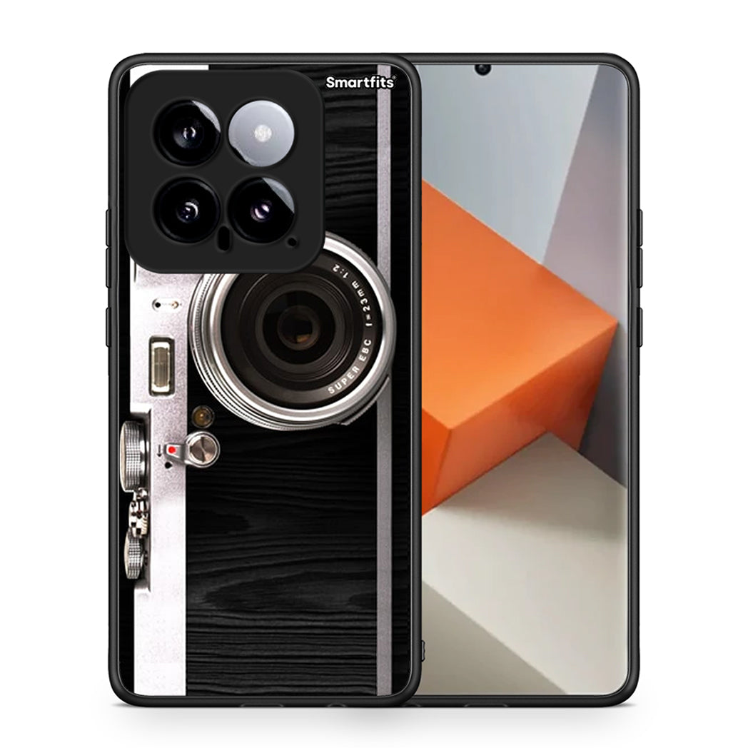 Θήκη Xiaomi 14 5G Emily In Paris από τη Smartfits με σχέδιο στο πίσω μέρος και μαύρο περίβλημα | Xiaomi 14 5G Emily In Paris case with colorful back and black bezels