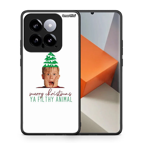 Θήκη Xiaomi 14 5G Filthy Animal από τη Smartfits με σχέδιο στο πίσω μέρος και μαύρο περίβλημα | Xiaomi 14 5G Filthy Animal case with colorful back and black bezels