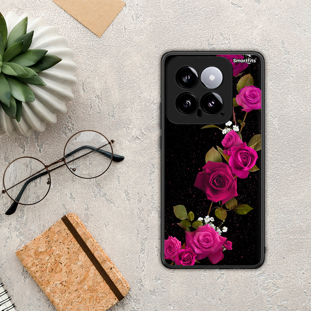 Flower Red Roses - Xiaomi 14 5G θήκη
