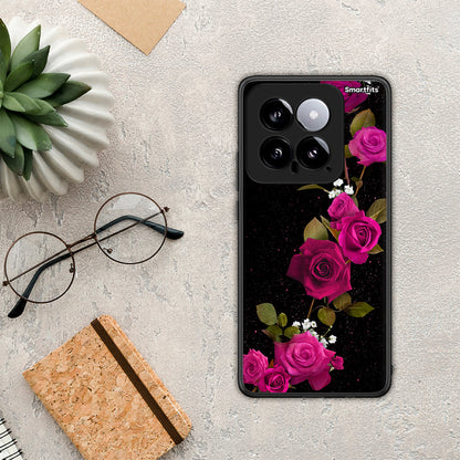 Flower Red Roses - Xiaomi 14 5G θήκη