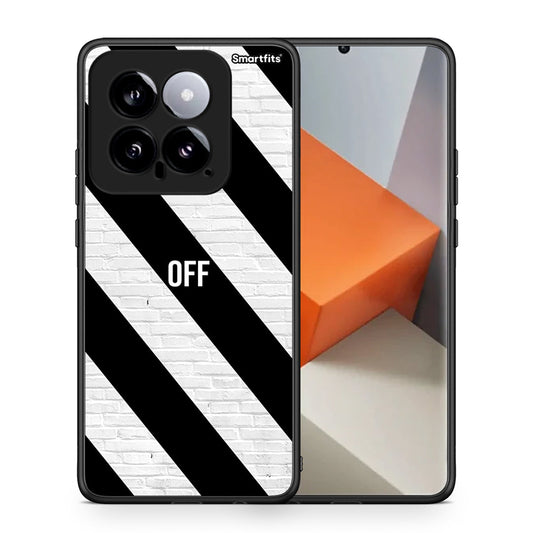 Θήκη Xiaomi 14 5G Get Off από τη Smartfits με σχέδιο στο πίσω μέρος και μαύρο περίβλημα | Xiaomi 14 5G Get Off case with colorful back and black bezels