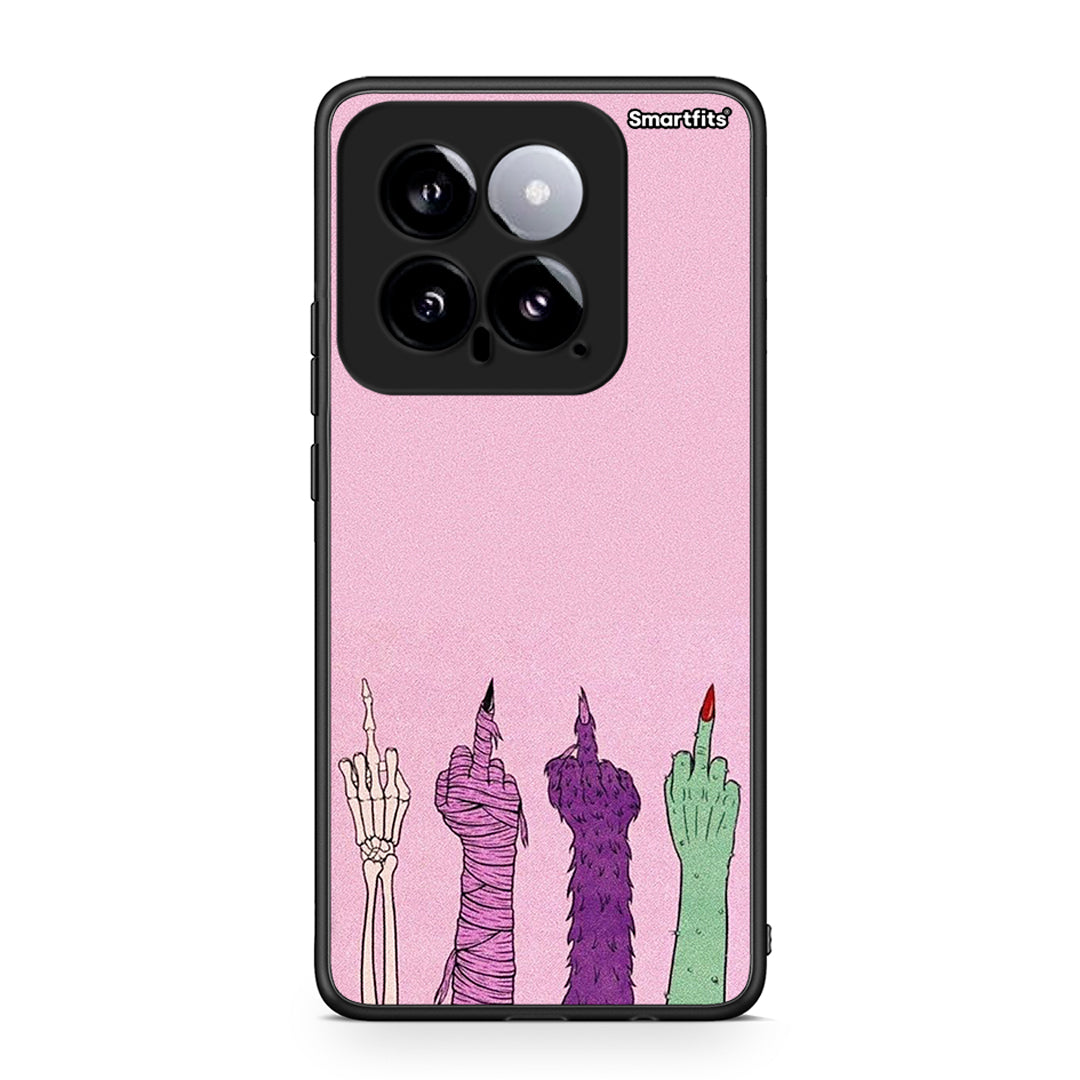 Xiaomi 14 5G Halloween Be A Lady Θήκη από τη Smartfits με σχέδιο στο πίσω μέρος και μαύρο περίβλημα | Smartphone case with colorful back and black bezels by Smartfits
