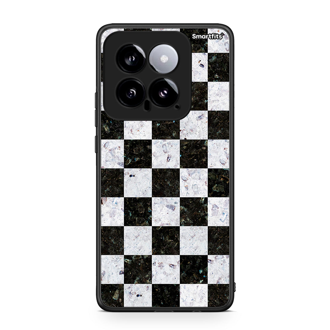 4 - Xiaomi 14 5G Square Geometric Marble case, cover, bumper
