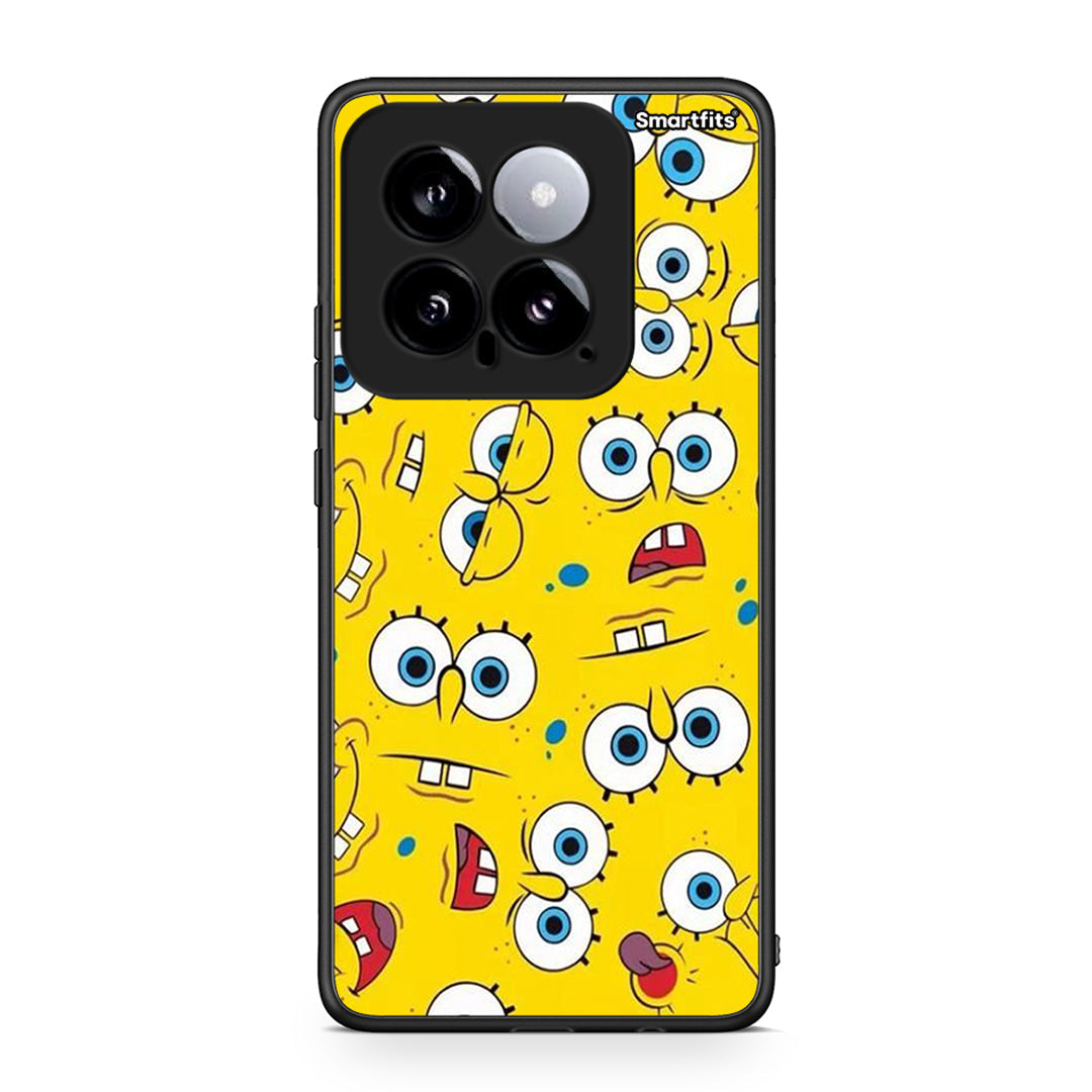 4 - Xiaomi 14 5G Sponge PopArt case, cover, bumper