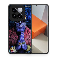 Thumbnail for Θήκη Xiaomi 14 5G Thanos PopArt από τη Smartfits με σχέδιο στο πίσω μέρος και μαύρο περίβλημα | Xiaomi 14 5G Thanos PopArt case with colorful back and black bezels