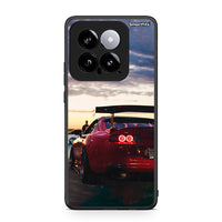 Thumbnail for Xiaomi 14 5G Racing Supra θήκη από τη Smartfits με σχέδιο στο πίσω μέρος και μαύρο περίβλημα | Smartphone case with colorful back and black bezels by Smartfits