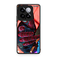 Thumbnail for Xiaomi 14 5G Spider Hand Θήκη από τη Smartfits με σχέδιο στο πίσω μέρος και μαύρο περίβλημα | Smartphone case with colorful back and black bezels by Smartfits