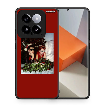 Θήκη Xiaomi 14 5G Waiting For Xmas από τη Smartfits με σχέδιο στο πίσω μέρος και μαύρο περίβλημα | Xiaomi 14 5G Waiting For Xmas case with colorful back and black bezels