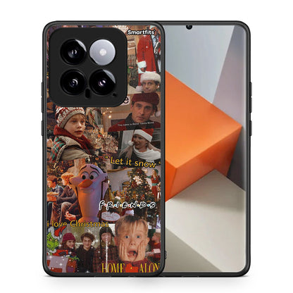 Θήκη Xiaomi 14 5G Xmas Wishes από τη Smartfits με σχέδιο στο πίσω μέρος και μαύρο περίβλημα | Xiaomi 14 5G Xmas Wishes case with colorful back and black bezels