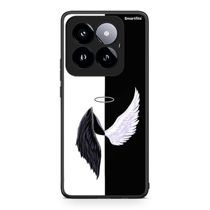 Xiaomi 14 Pro 5G Angels Demons θήκη από τη Smartfits με σχέδιο στο πίσω μέρος και μαύρο περίβλημα | Smartphone case with colorful back and black bezels by Smartfits