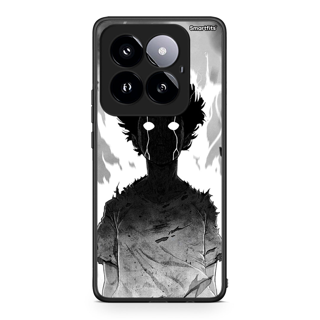 Xiaomi 14 Pro 5G Anime Boy Θήκη από τη Smartfits με σχέδιο στο πίσω μέρος και μαύρο περίβλημα | Smartphone case with colorful back and black bezels by Smartfits