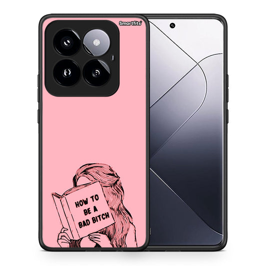 Θήκη Xiaomi 14 Pro 5G Bad Bitch από τη Smartfits με σχέδιο στο πίσω μέρος και μαύρο περίβλημα | Xiaomi 14 Pro 5G Bad Bitch case with colorful back and black bezels