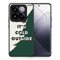 Thumbnail for Θήκη Xiaomi 14 Pro 5G Cold Outside από τη Smartfits με σχέδιο στο πίσω μέρος και μαύρο περίβλημα | Xiaomi 14 Pro 5G Cold Outside case with colorful back and black bezels