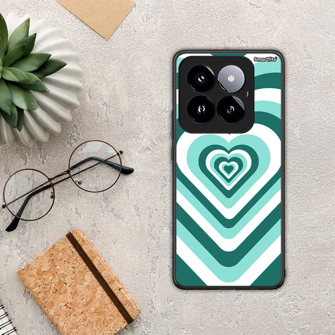 Green Hearts - Xiaomi 14 Pro 5G θήκη