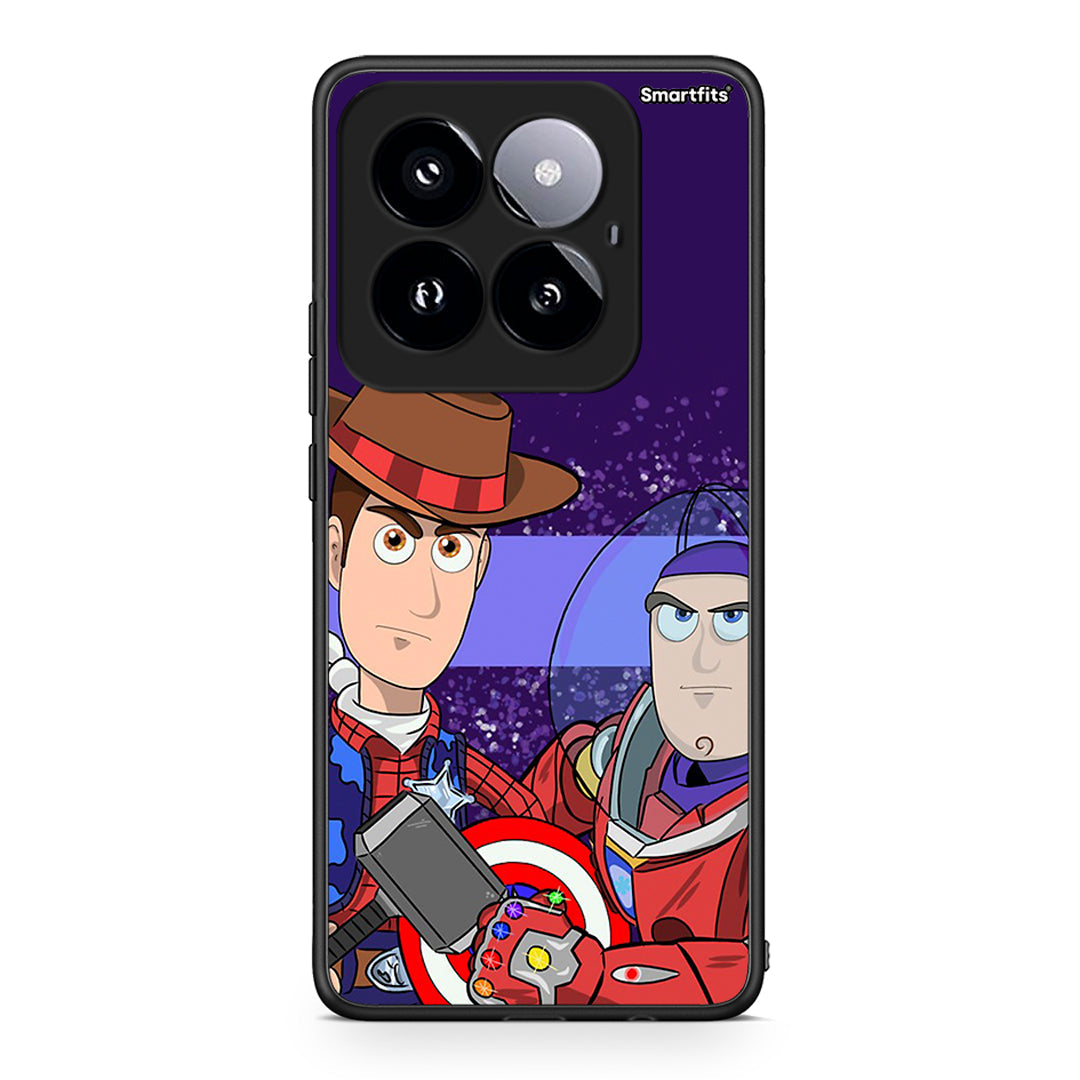 Xiaomi 14 Pro 5G Infinity Story θήκη από τη Smartfits με σχέδιο στο πίσω μέρος και μαύρο περίβλημα | Smartphone case with colorful back and black bezels by Smartfits