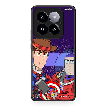 Xiaomi 14 Pro 5G Infinity Story θήκη από τη Smartfits με σχέδιο στο πίσω μέρος και μαύρο περίβλημα | Smartphone case with colorful back and black bezels by Smartfits