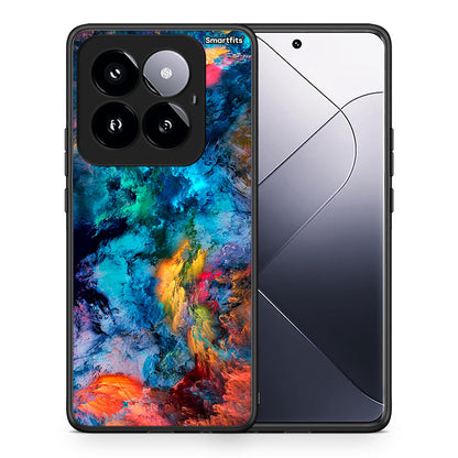 Θήκη Xiaomi 14 Pro 5G Crayola Paint από τη Smartfits με σχέδιο στο πίσω μέρος και μαύρο περίβλημα | Xiaomi 14 Pro 5G Crayola Paint case with colorful back and black bezels