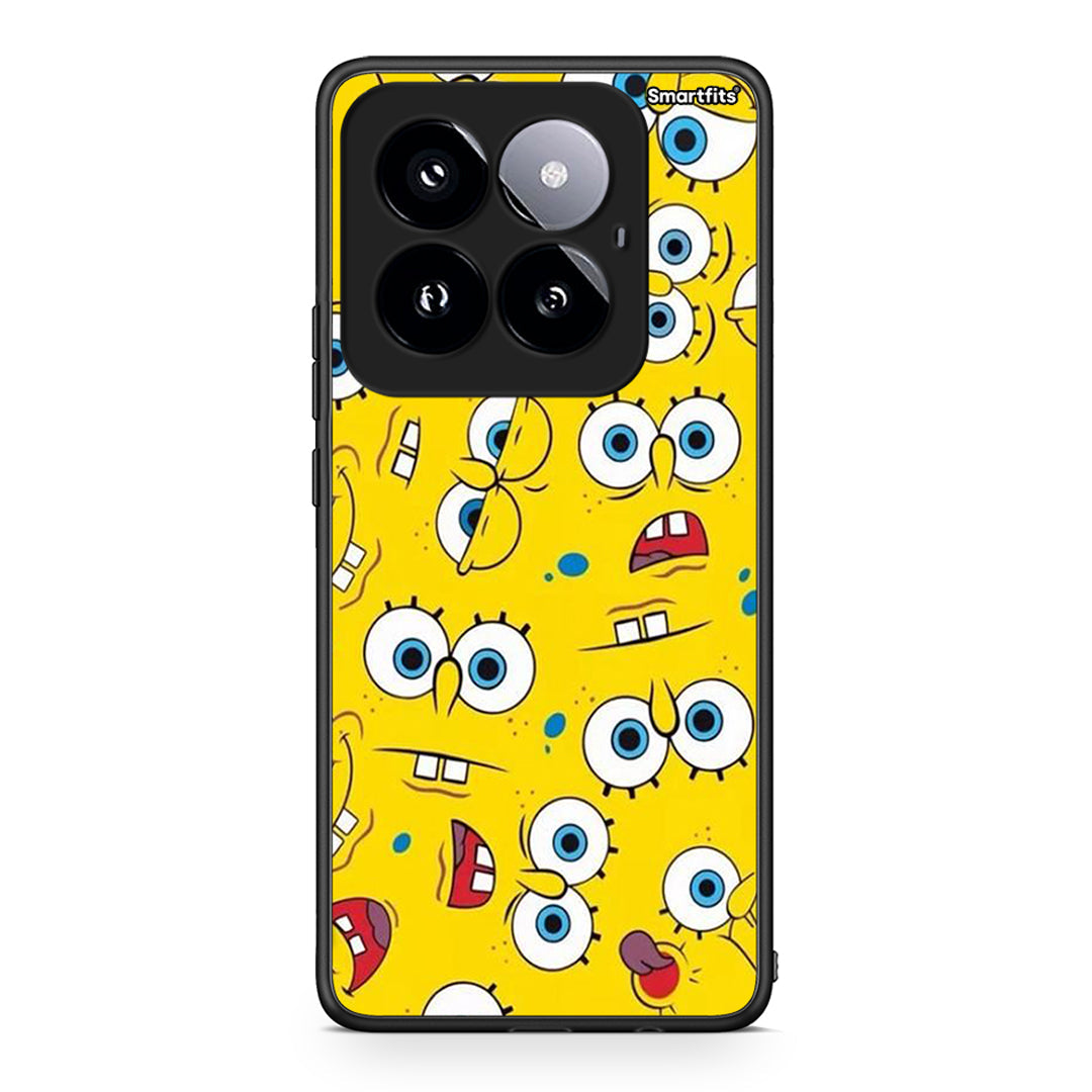 4 - Xiaomi 14 Pro 5G Sponge PopArt case, cover, bumper