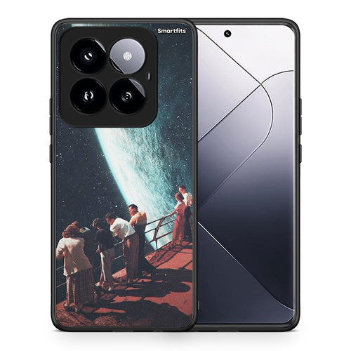 Θήκη Xiaomi 14 Pro 5G Surreal View από τη Smartfits με σχέδιο στο πίσω μέρος και μαύρο περίβλημα | Xiaomi 14 Pro 5G Surreal View case with colorful back and black bezels