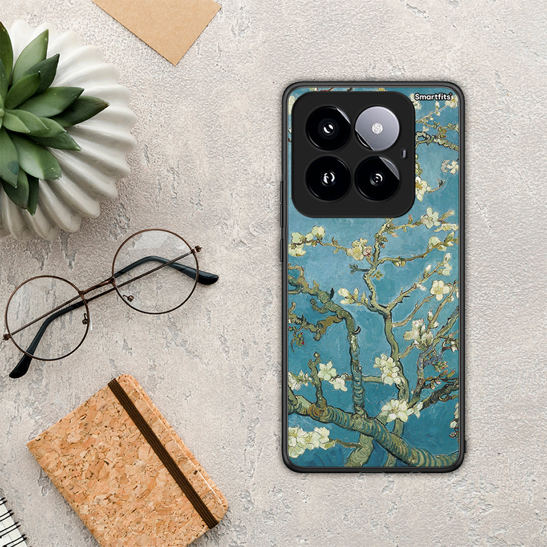 White Blossoms - Xiaomi 14 Pro 5G θήκη