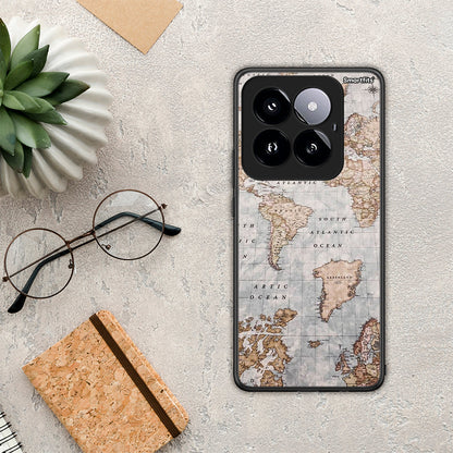 World Map - Xiaomi 14 Pro 5G θήκη