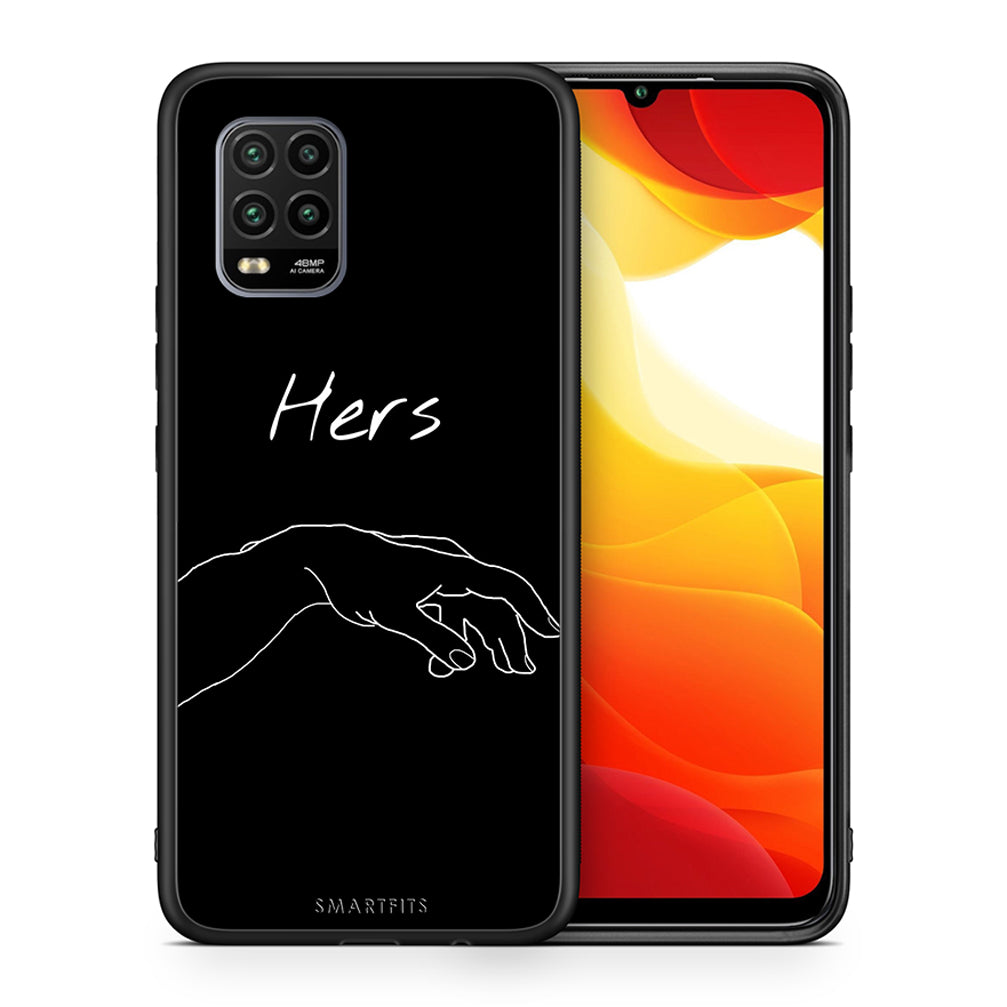Θήκη Αγίου Βαλεντίνου Xiaomi Mi 10 Lite Aeshetic Love 1 από τη Smartfits με σχέδιο στο πίσω μέρος και μαύρο περίβλημα | Xiaomi Mi 10 Lite Aeshetic Love 1 case with colorful back and black bezels