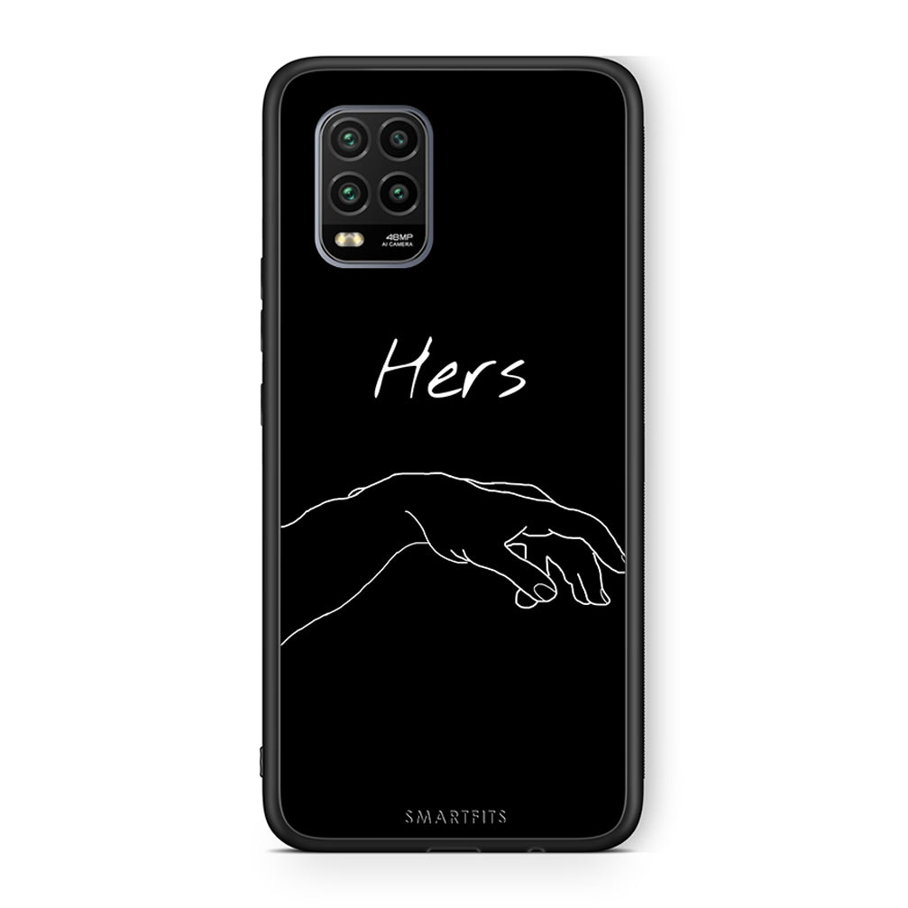 Xiaomi Mi 10 Lite Aeshetic Love 1 Θήκη Αγίου Βαλεντίνου από τη Smartfits με σχέδιο στο πίσω μέρος και μαύρο περίβλημα | Smartphone case with colorful back and black bezels by Smartfits