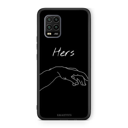 Xiaomi Mi 10 Lite Aeshetic Love 1 Θήκη Αγίου Βαλεντίνου από τη Smartfits με σχέδιο στο πίσω μέρος και μαύρο περίβλημα | Smartphone case with colorful back and black bezels by Smartfits
